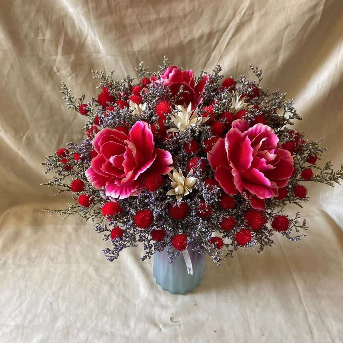 Natürlicher getrockneter Blumenstrauß