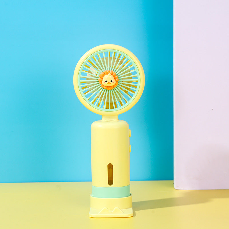 Damen Tragbarer Mini Handventilator mit süßem Tierdesign Brehn