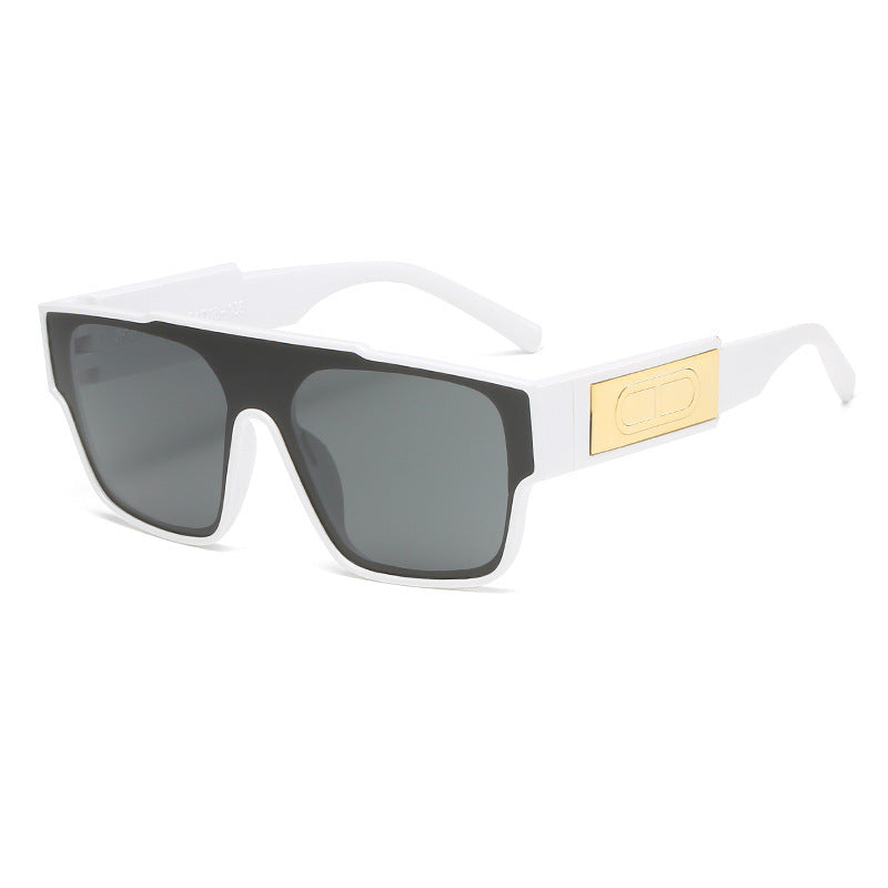 Damen Modische oversized Schlagschutz-Sonnenbrille im extravaganten Design Brehn