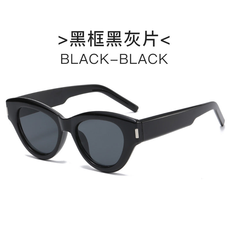 Damen Cat-Eye Sonnenbrille mit robustem Rahmen und UV-Schutz Brehn