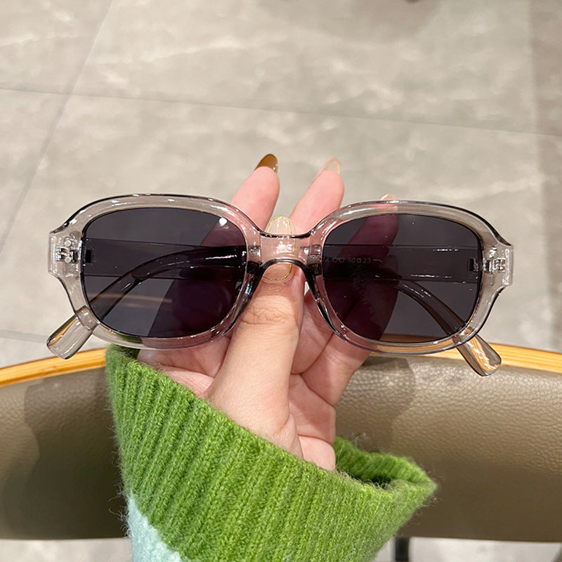 Damen modische Sonnenbrille mit großem, eckigem Rahmen Brehn