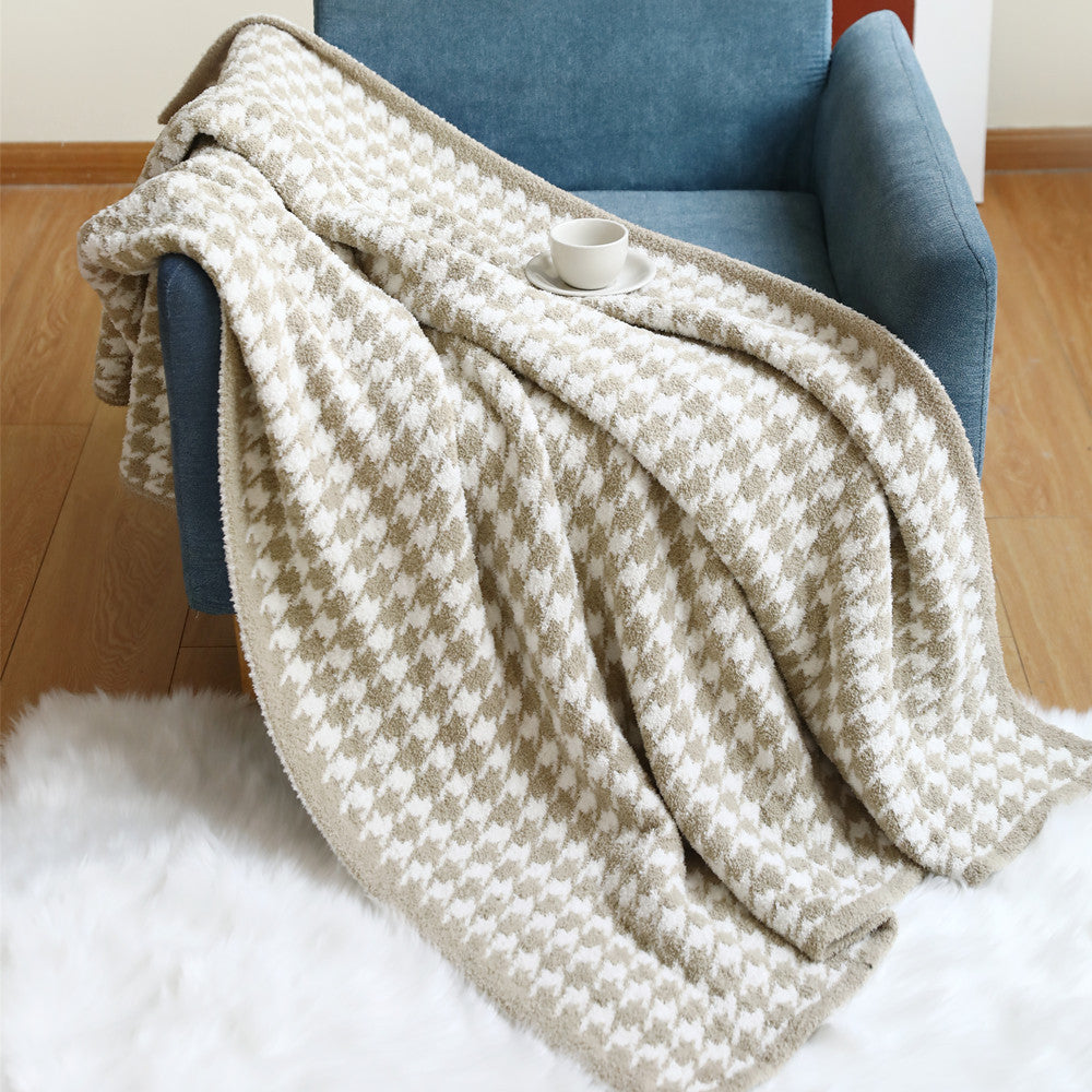 Gemütliche Strickwurfdecke Brehn