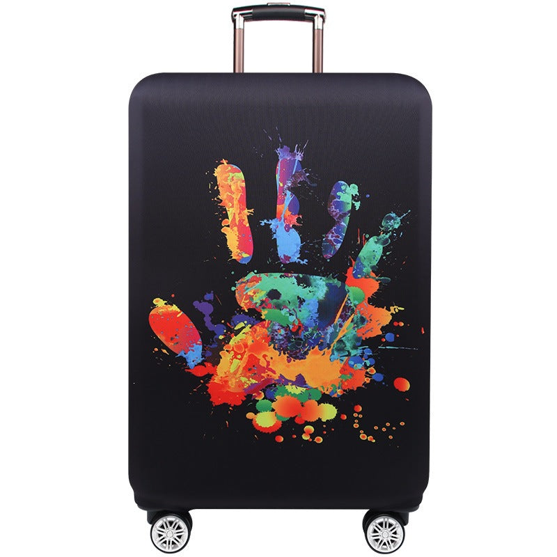 Damen Hartschalenkoffer mit elegantem Musterdruck Brehn