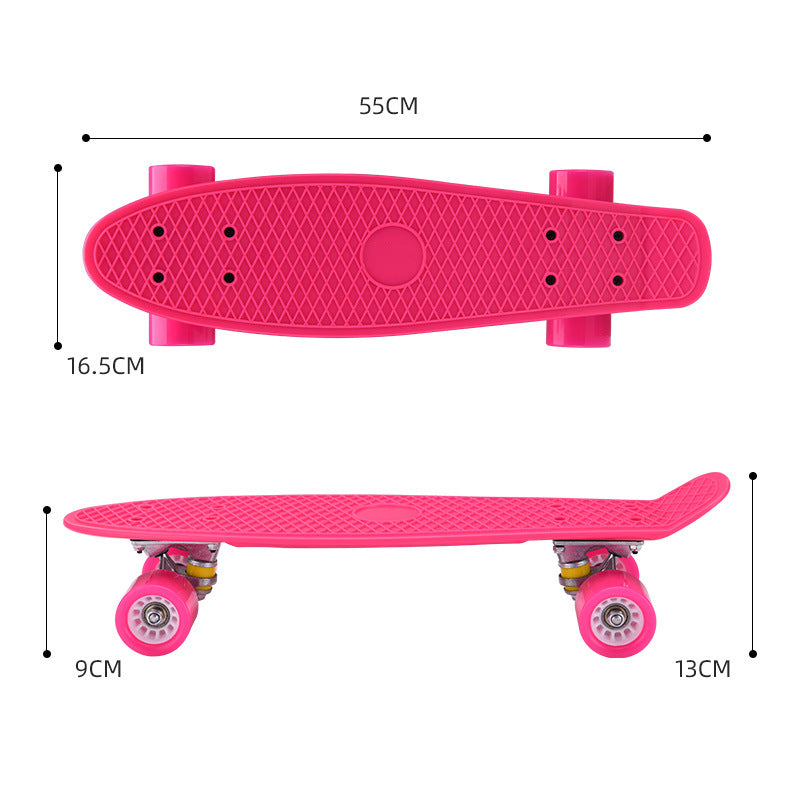 Kompakt Cruiser Skateboard Brehn