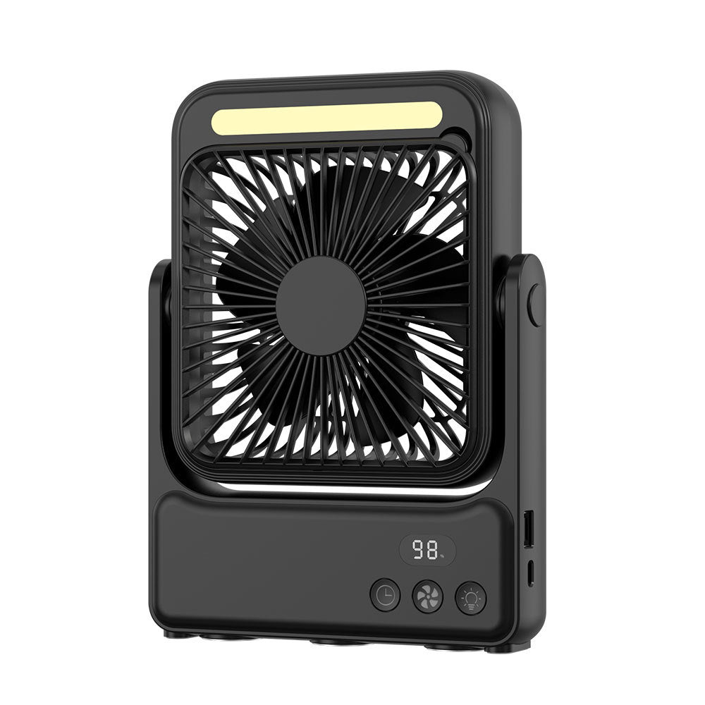 Unisex Portable Rechargeable Multi-Function Fan Brehn