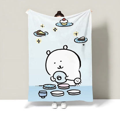 Cartoon-Themen Fleecewurfdecke