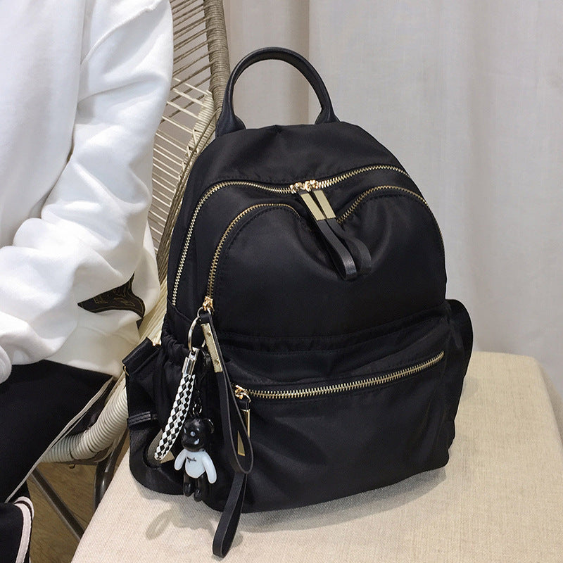 Moderner Dual-Reißverschluss-Rucksack Brehn