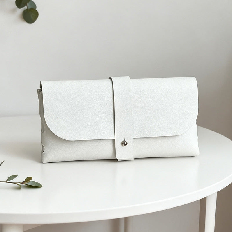 Elegante Kunstleder Clutch Tasche Brehn