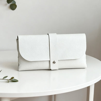 Elegante Kunstleder Clutch Tasche Brehn