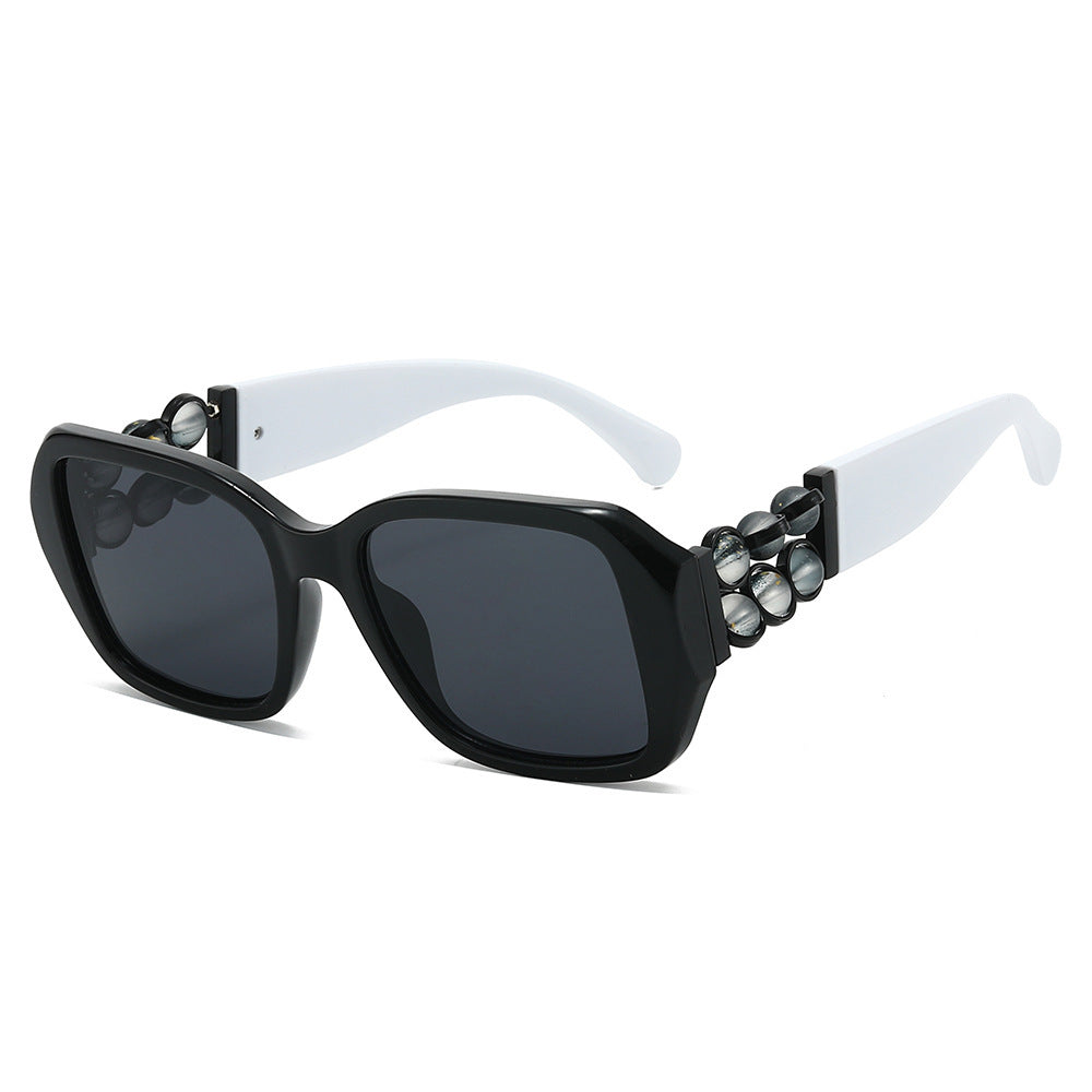 Dekorative Oversized Quadrat Sonnenbrille Brehn