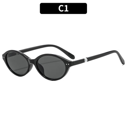 Statement Oval Sonnenbrillen