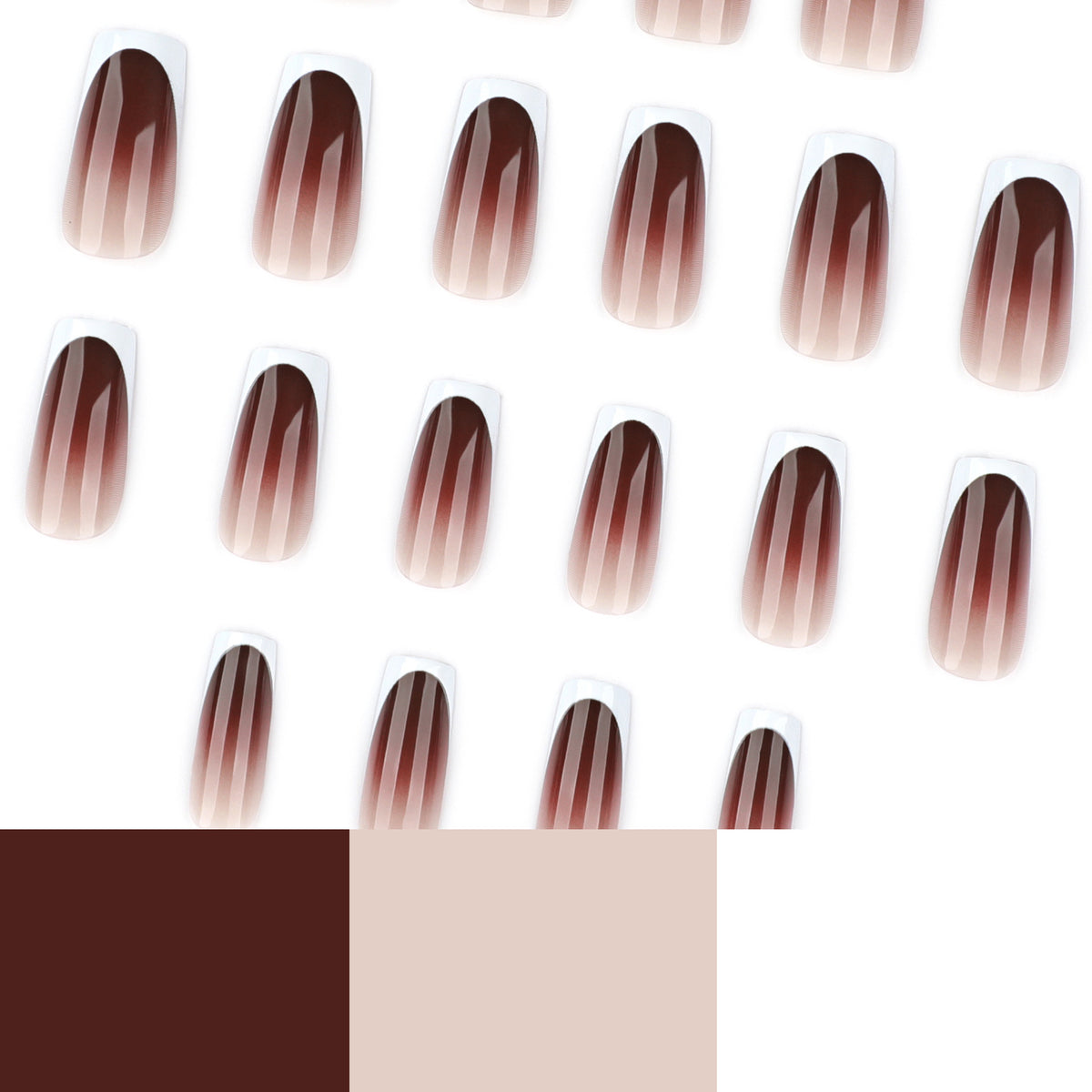 Kunstvolle Nagelverlängerungen mit elegantem French-Tip Brehn