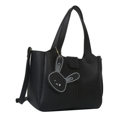 Strukturierte Kunstleder-Handtasche Brehn
