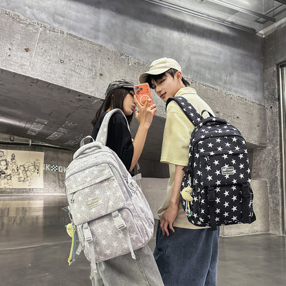 Vielseitiger Sternenmuster-Rucksack Brehn