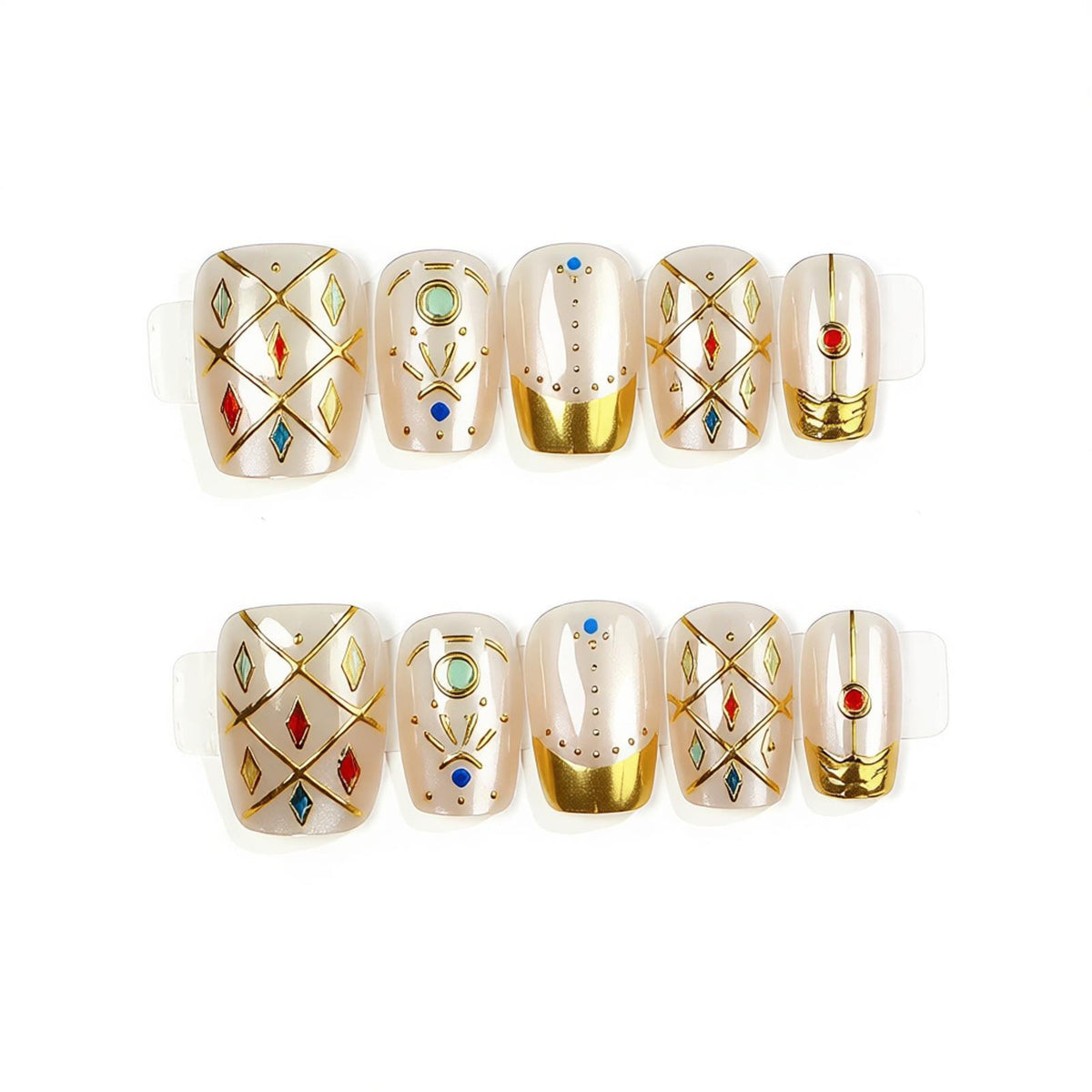 Elegante Nagelkunst Brehn