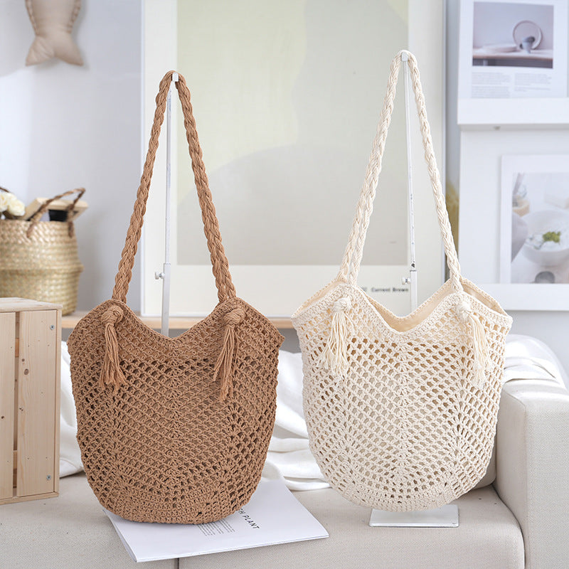 Handgefertigte Strandtasche Brehn