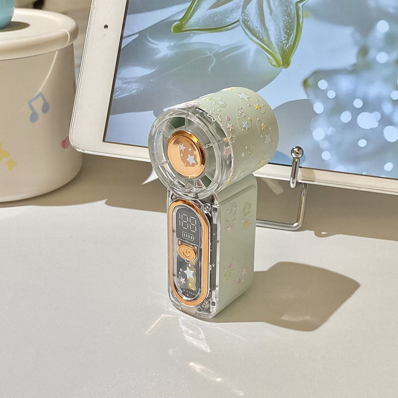 Tragbarer Mini Ventilator mit Led-Anzeige Brehn
