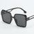 Damen modische quadratische Sonnenbrille mit filigranem Design Brehn