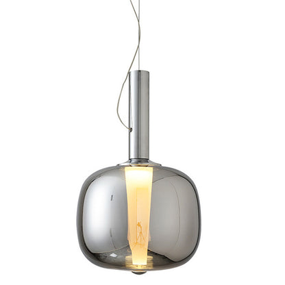 Moderne Minimalistische Stehlampe mit Transparentem Sockel