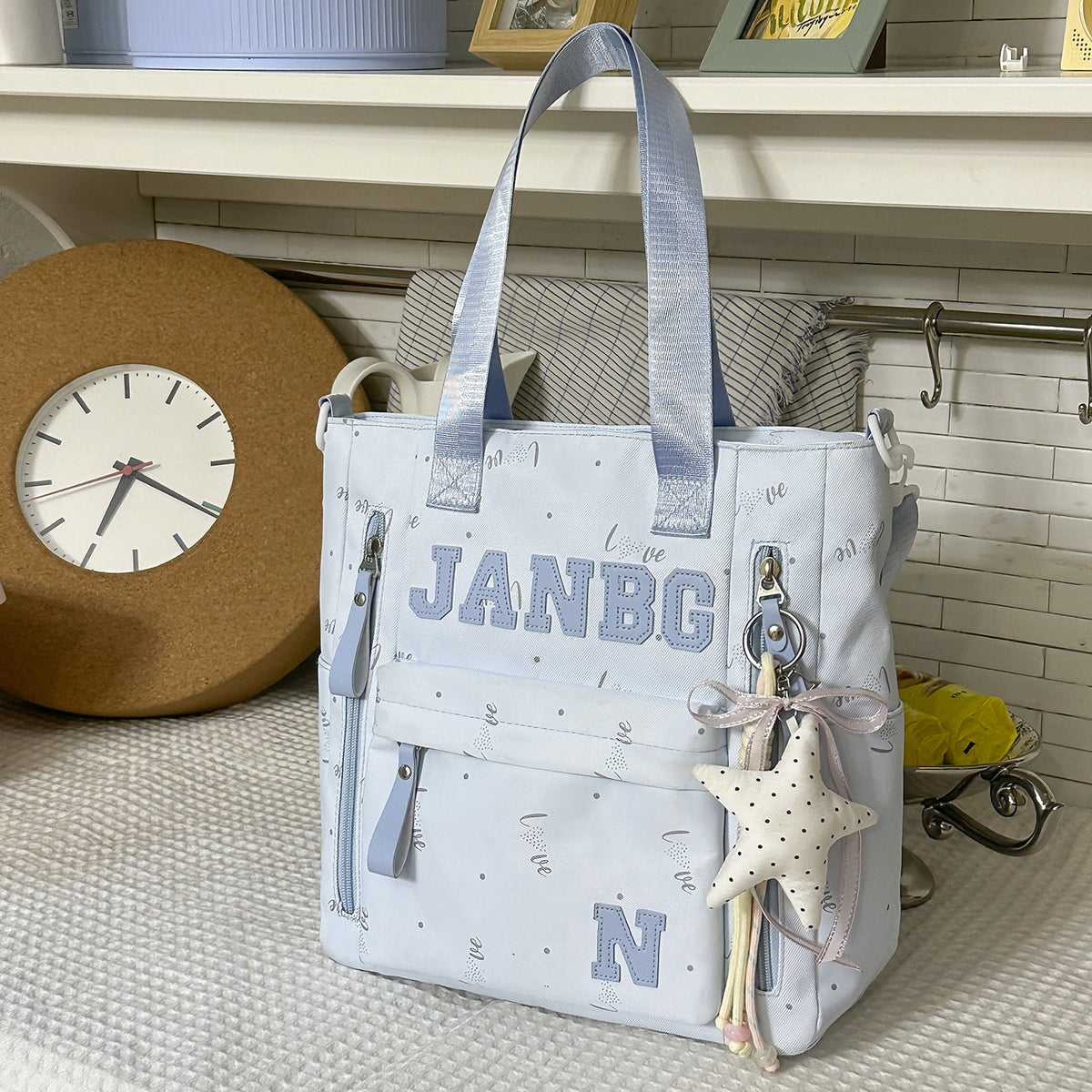 Stylische Undurchsichtige Stoff Rucksack Brehn
