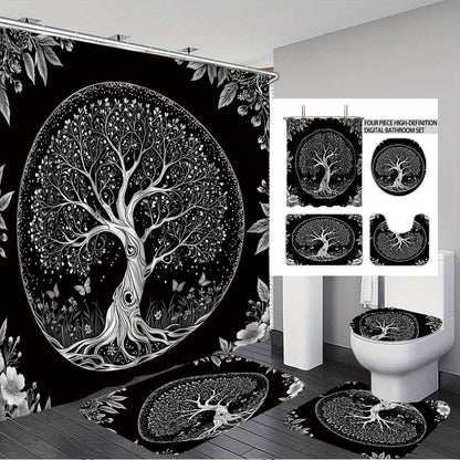Künstlerisches Baumdesign Badezimmer Set Brehn