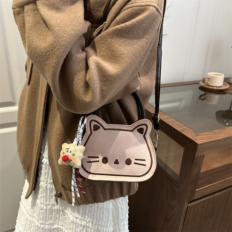 Niedliche katzenförmige Handtasche Brehn