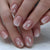 Elegantes Blumendruck-Fingernagel-Set Brehn