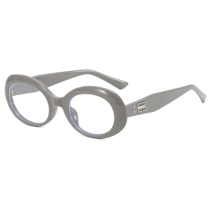 Damen Retro-inspirierte Sonnenbrille mit breitem Rahmen Brehn