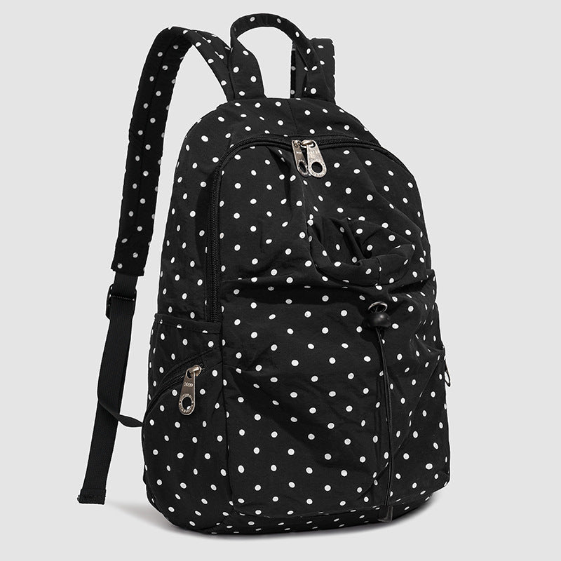 Polka-Dot-Design-Rucksack Brehn