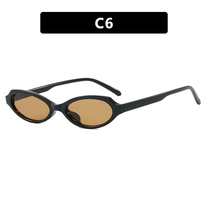 Damen elegante Sonnenbrille im stylischen Ovaldesign Brehn