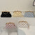 WoVintage Elegante Polka Dot Abend-Clutch Brehn