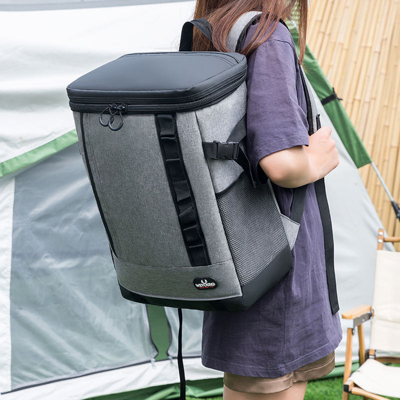 Damen Isolierter Kühlschrank-Rucksack mit mehreren Fächern Brehn