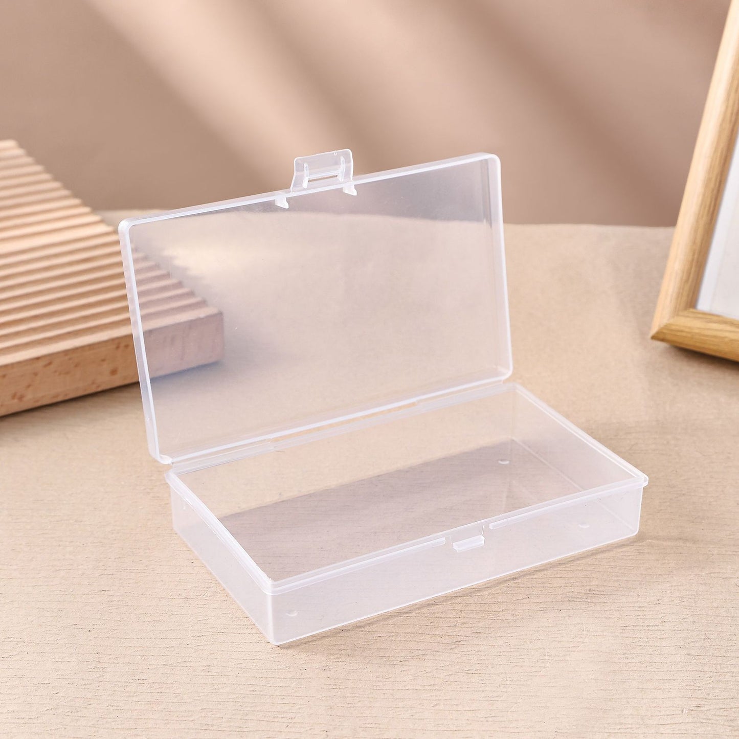 Kompakte transparente Organizer Aufbewahrungsbox Brehn
