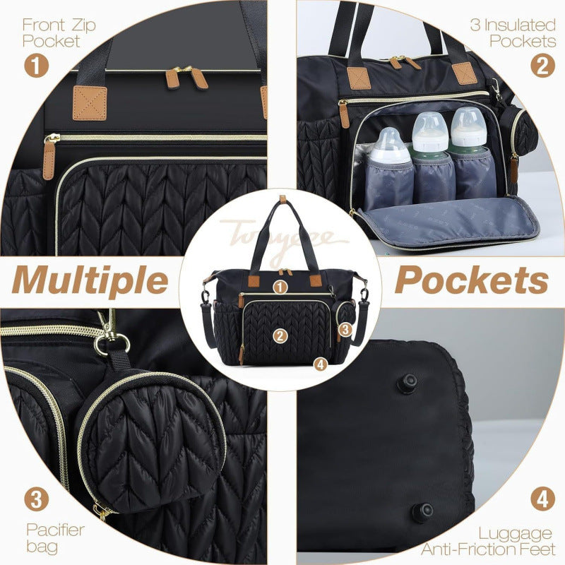 Elegante Wickeltasche mit Isolierten Fächern Brehn
