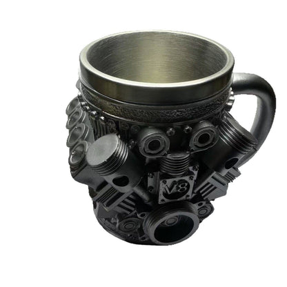 Mechanisches MotorenDesign Becher Brehn