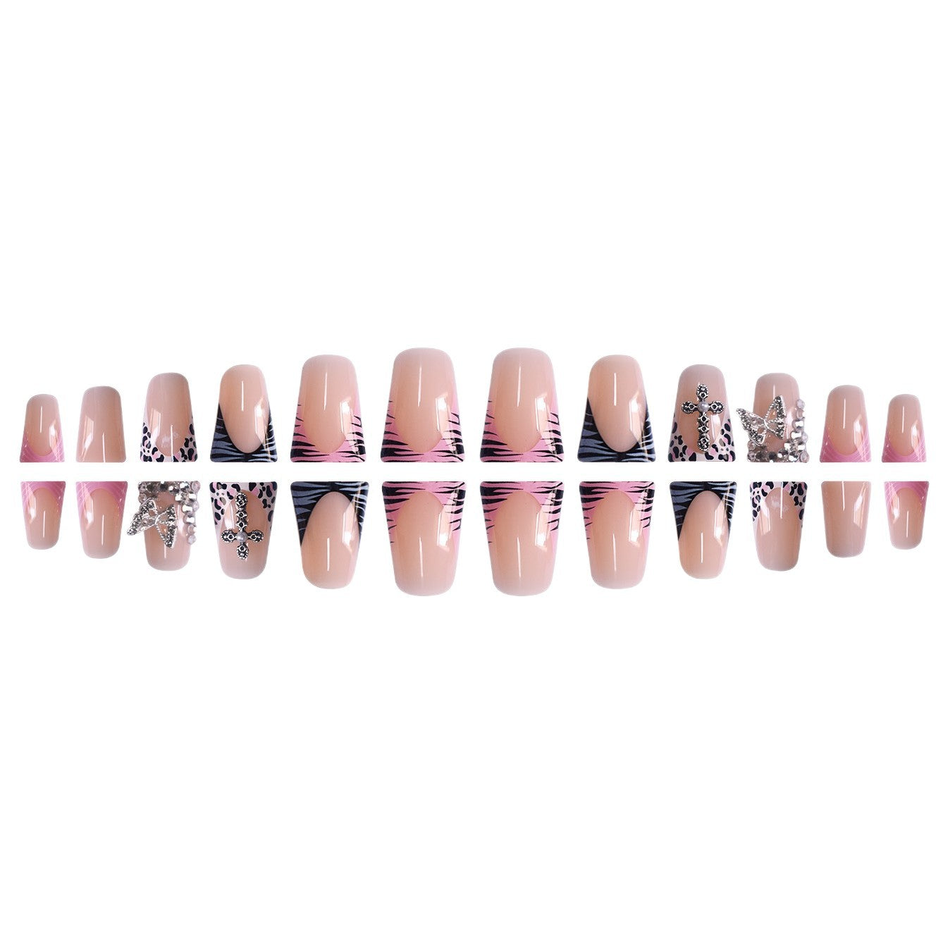 Glamouröse Designer-Nagel-Wraps Brehn