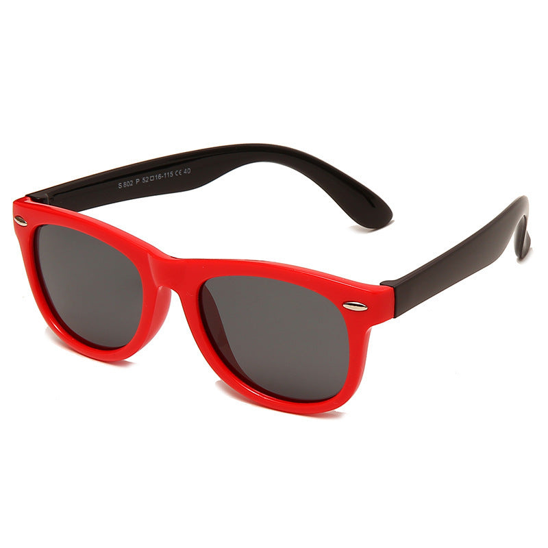 Brehn | Kinder Flex Sonnenbrille mit flexiblem und robustem Rahmen