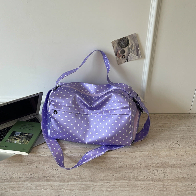 Modische Sport- und Reisetasche mit Punktiertem Design Brehn