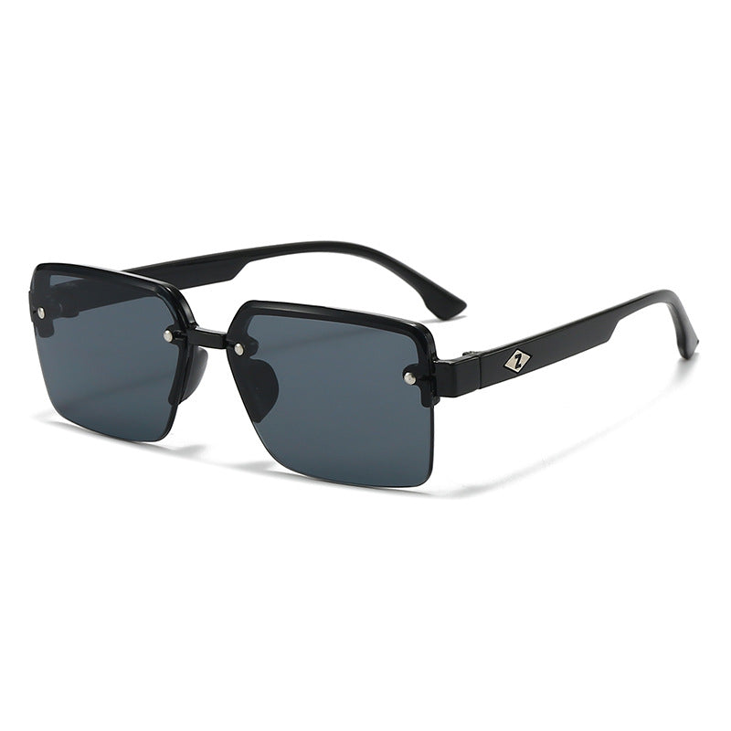 Damen modische quadratische Sonnenbrille mit polarisierendem Gläsern Brehn