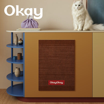 Wall-Mounted Sisal Cat Scratching Panel