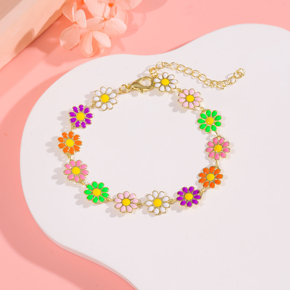 Floral Charm Bracelet Brehn