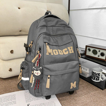 Modische Utility-Schulrucksack