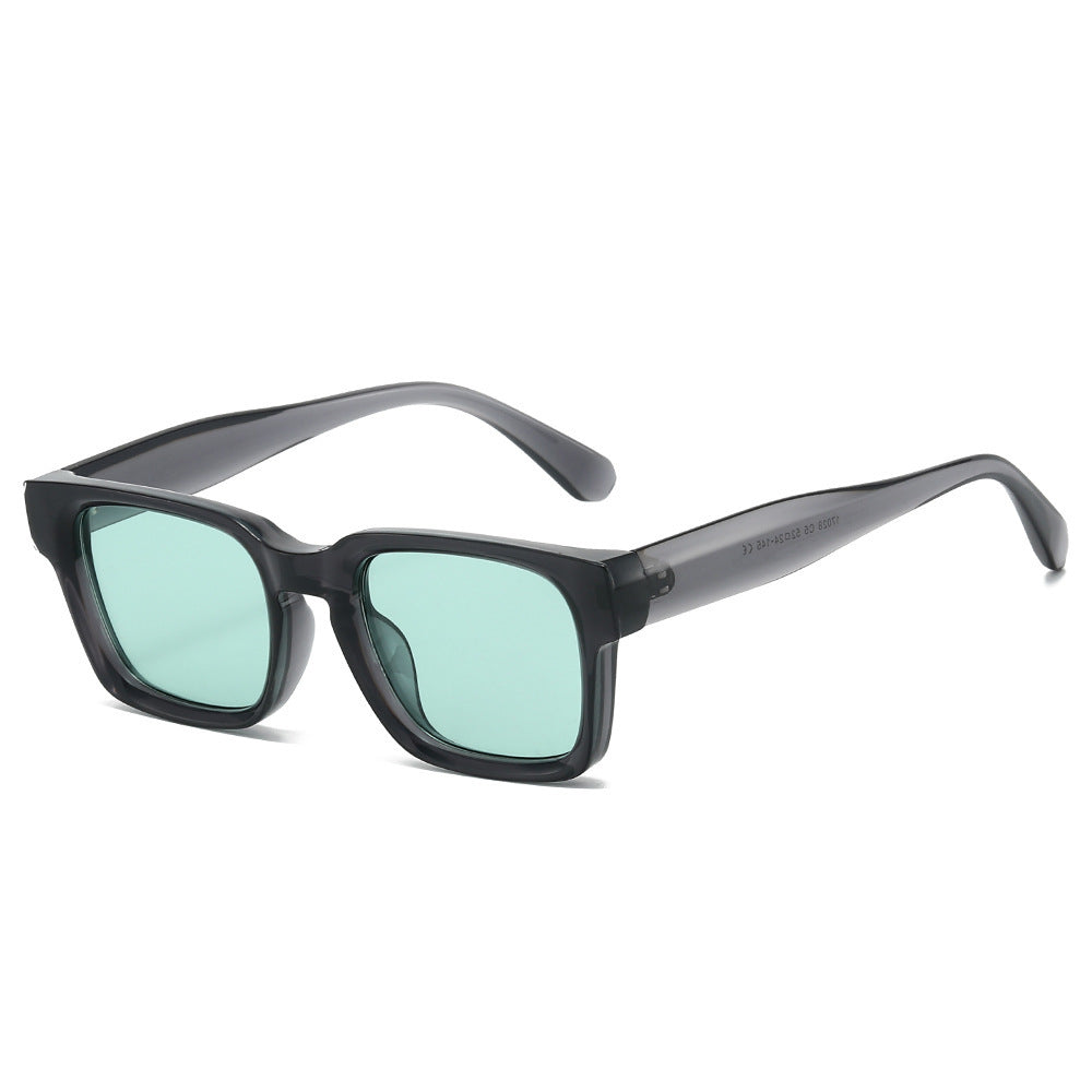Modernes Quadratrahmen-Sonnenbrille Brehn