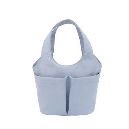 Minimalist Strukturierte Schultertasche