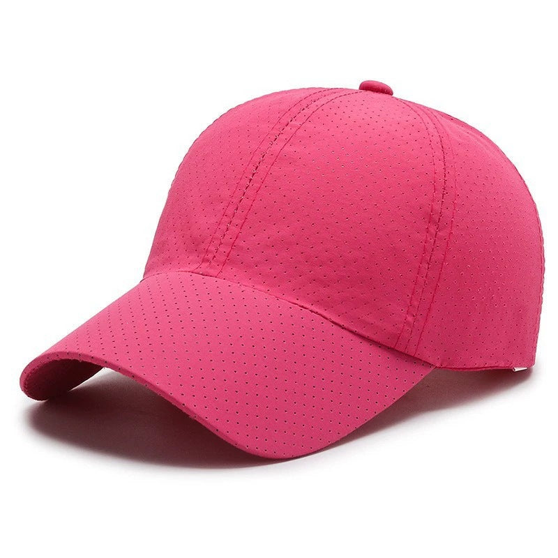 Damen Atmungsaktive Sportcap mit Lochmuster Brehn