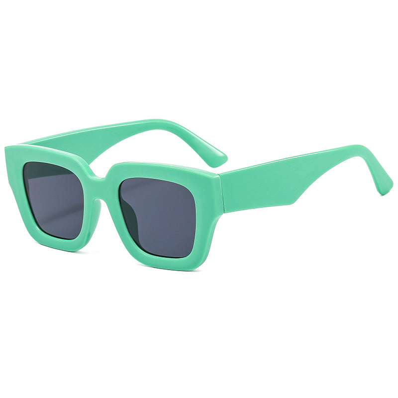 Damen Modische quadratische Sonnenbrille mit innovativem Design Brehn