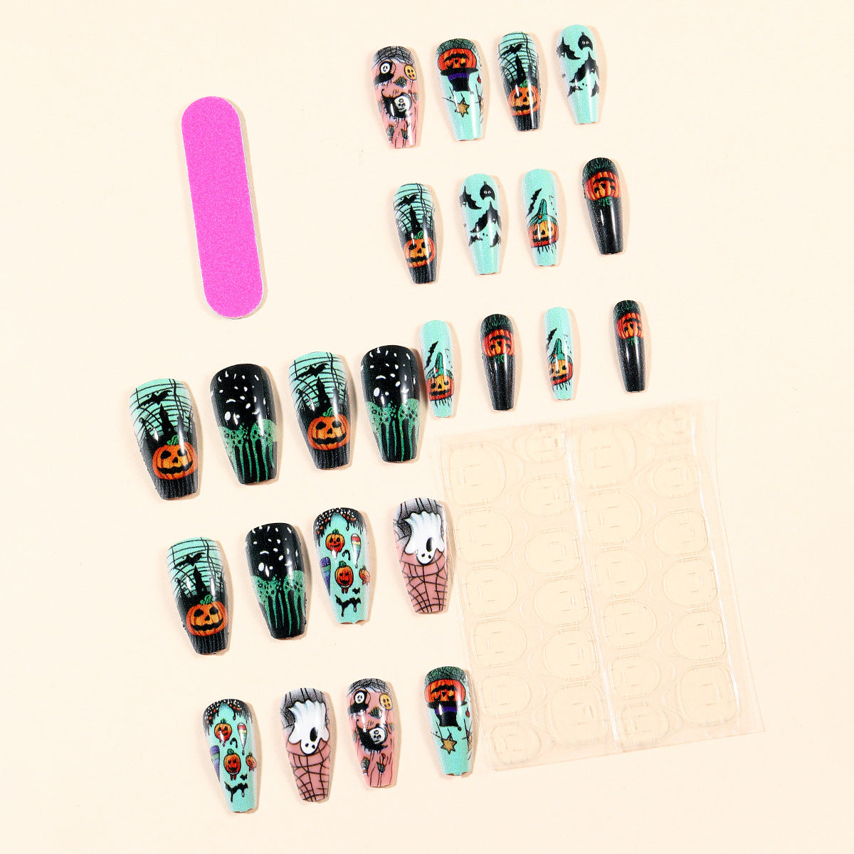 Halloween-Themen 3D Nagelkunst Erweiterungen Brehn 1789713455