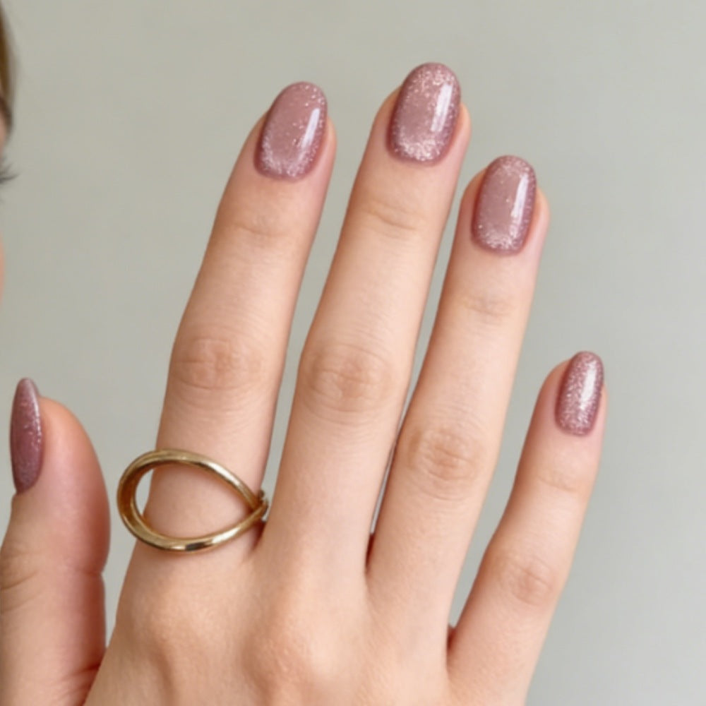 Glitzer Gel Nagelset Brehn