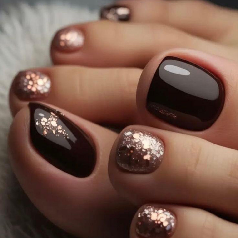 Elegante Fußnagelkunst Brehn