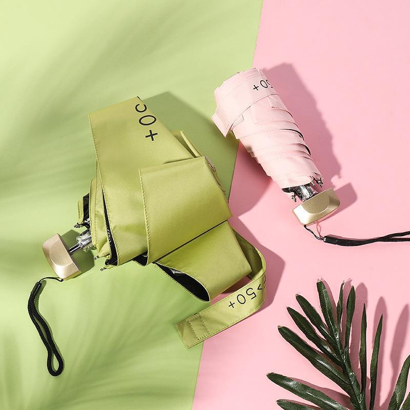 Damen UV-Schutzfalt-Regenschirm Brehn